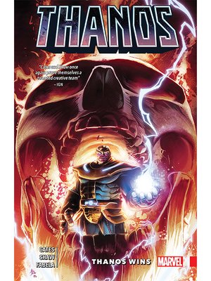 cover image of Thanos Wins by Donny Cates
